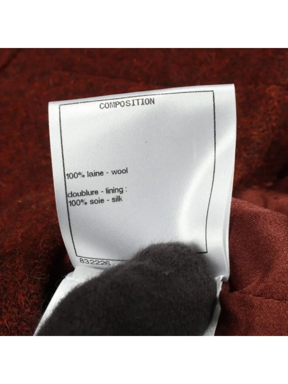 Chanel CC Logo Button Tweed Wool Jacket